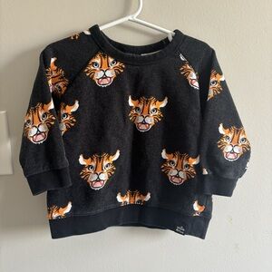 Whistle & Flute kids tiger sweater